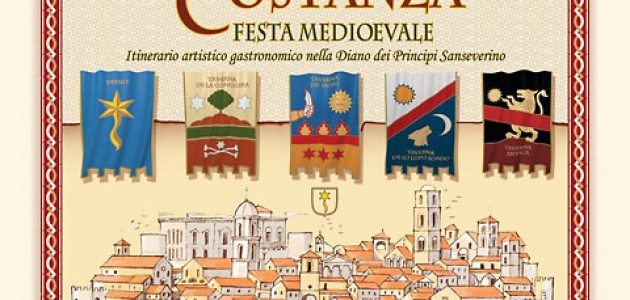 Alla Tavola della Principessa Costanza – Festa Medievale. Programma agosto 2013