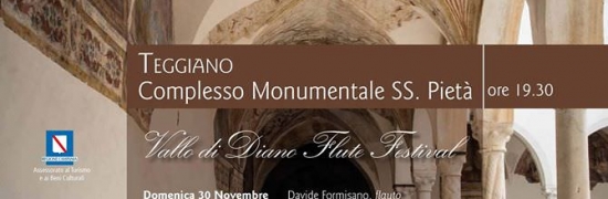 Teggiano Flute Festival: la magia del faluto nella splendida cornice della SS Pietà