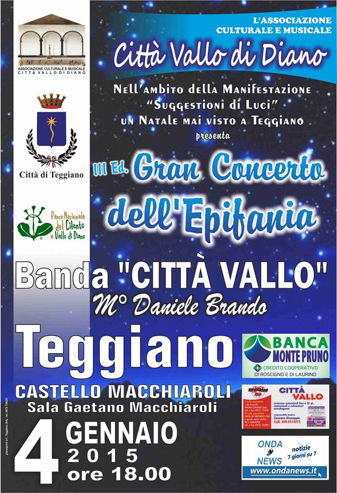 concerto dell'epifania 2015 teggiano